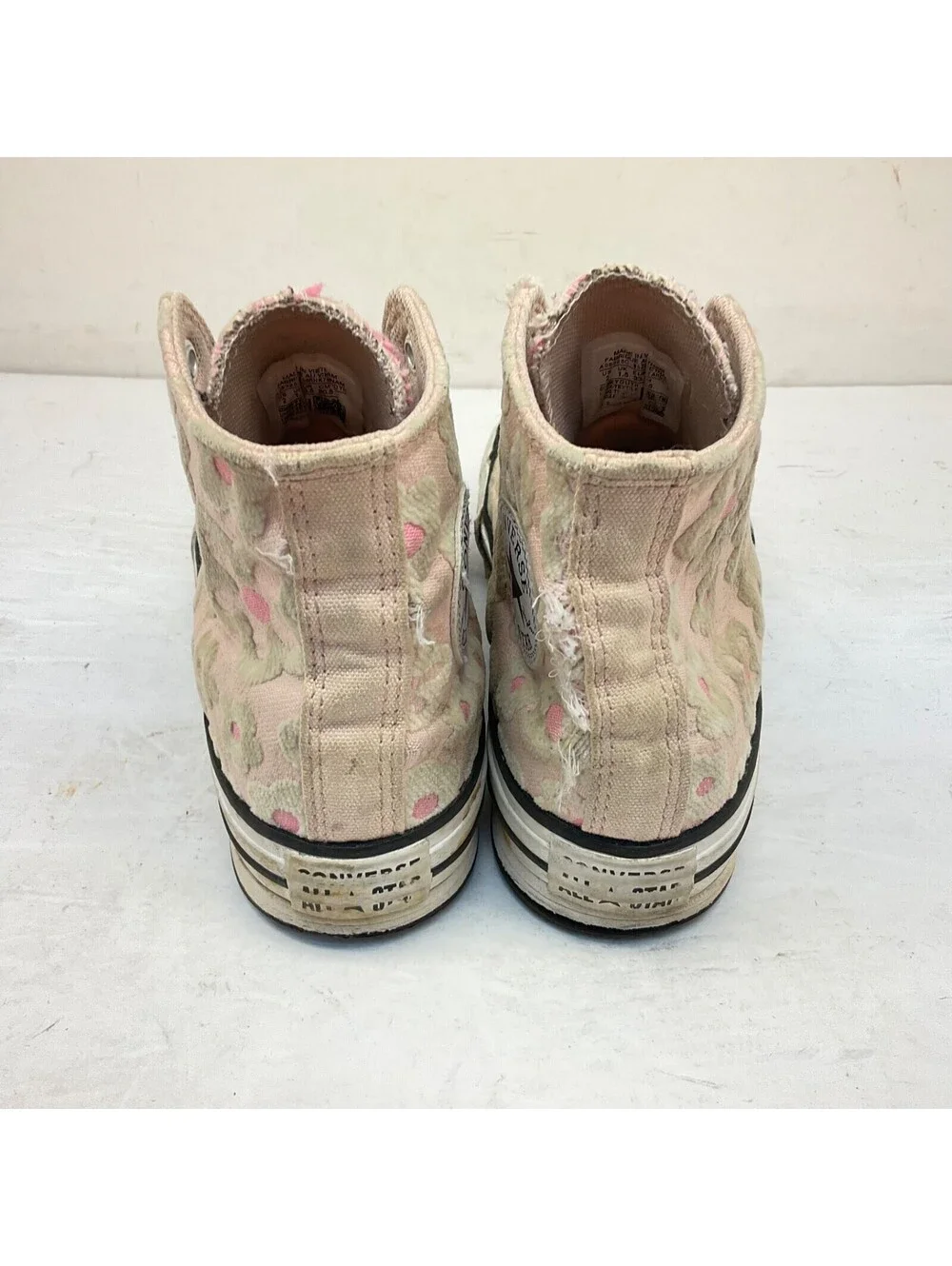 Converse Kid’s EVA Lift Hi Chuck Taylor All-Star Casual Sneakers Pink Size 3M